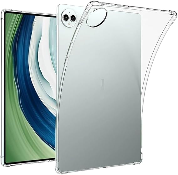 対応Huawei MatePad Pro 13.2 2025 2023用クリアソフトTPUタブレットケース、エアバッグ付き四隅落下防止保護カバーMatepad Pro 2025