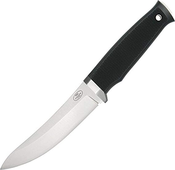 Fallkniven 9001751 PHKz Fine Edge Fixed Blade Knife with Zytel Sheath, Black