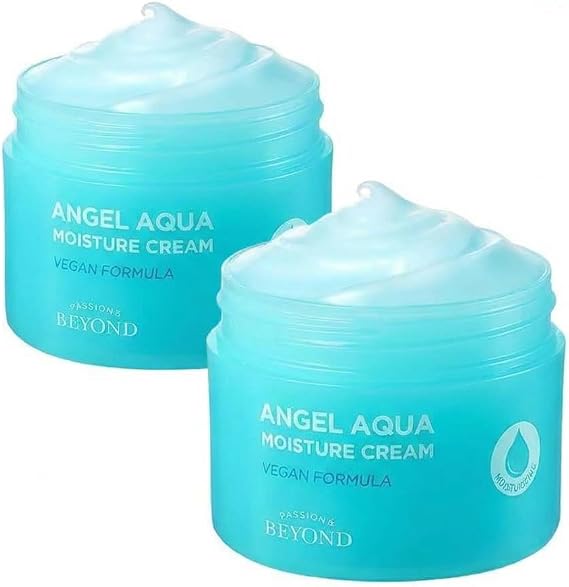 PASSION & BEYOND Angel Aqua Moisture Cream Nemlendirici Yatıştırıcı Krem Seti Hyaluronik Asit Panthenol 2x150 ml