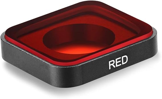 QKOO Dive Red Filter for GoPro Hero 7 Black/Hero (2018)/Hero 6 Black/Hero 5 Black