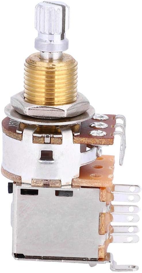 Guitar Push Pull Potentiometer A500K Audio Tone Control Switch for