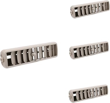 JTLCXNRN 4X Beige Car Roof Top Side Air Conditioning Vent Outlet AC Panel Grille Cover Install Compatible for Mitsubishi Pajero V93 V97