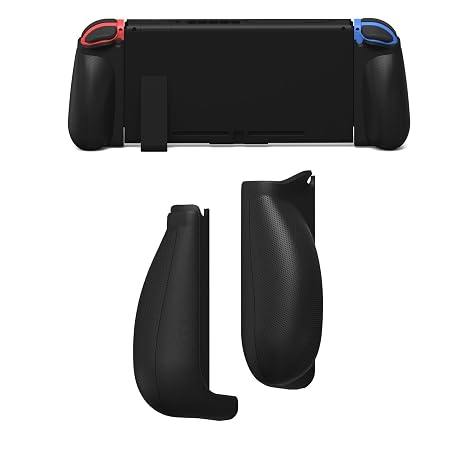 IFYOO SGSX1 Ergonomic Grip Compatible with Switch/Switch Oled Joycon Controller, Grip Case Compatible with Joy Con - Black