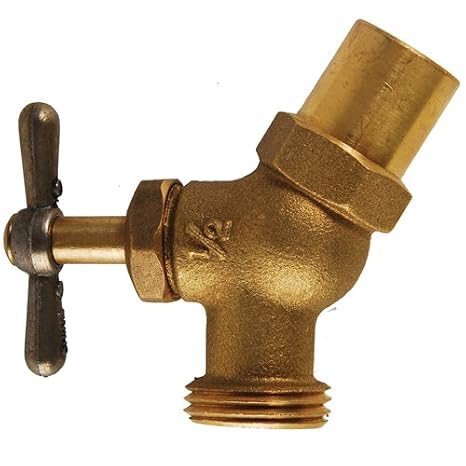 Hose Bibb 1/2 x 3/4 C x C Brass