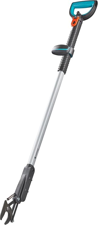 Gardena SlimCut Pruning Lopper: Long Bypass Pruning Lopper for thinning Out Thick Bushes and shrubs, with Integrated Two-Step Gearing (12010-20)