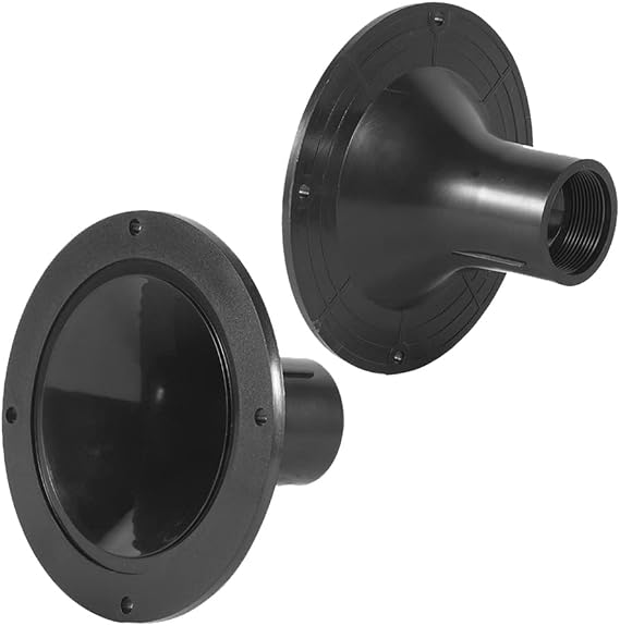 hejhncii Tweeter Speaker Treble Horn for Home Theater Professional Audio Mixer, Diameter 5 Inch