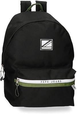 Pepe Jeans Backpack, BlackWhite, Backpack