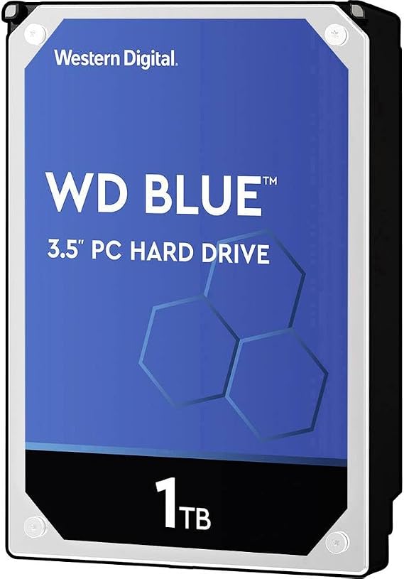 Wd Blue Wd10ezex 1 Tb 3.5 Internal Hard Drive - Sata - 7200 RPM - 64