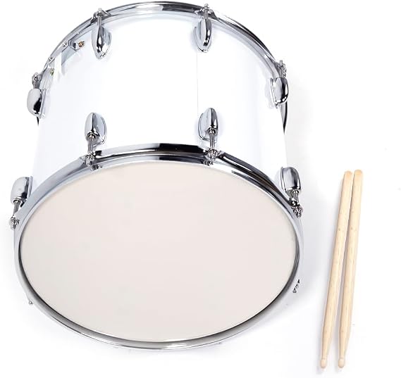 14" x10" Marching Drum, Snare Drums Suitable with Pair of Drumsticks, Key, and Strap