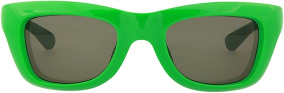Bottega Veneta Square-Frame Injection Sunglasses