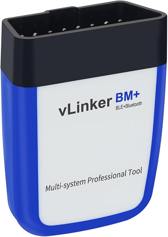 VGATE vLinker BM+ Bluetooth OBD2 Scanner Car Diagnostic Scan Tool Compatible with iOS, Android & Windows, Check Engine Light and Code Reader, Wireless OBDII Vehicle Diagnostic Scanner Tool