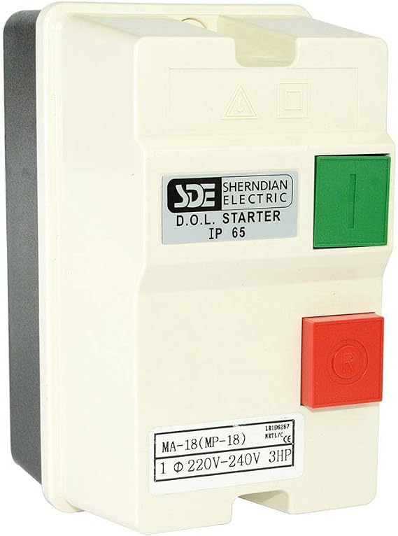 Big Horn 18823 1-Phase, 220-240-Volt, 3-HP, 18-26-Amp Magnetic Switch - CSA Approved