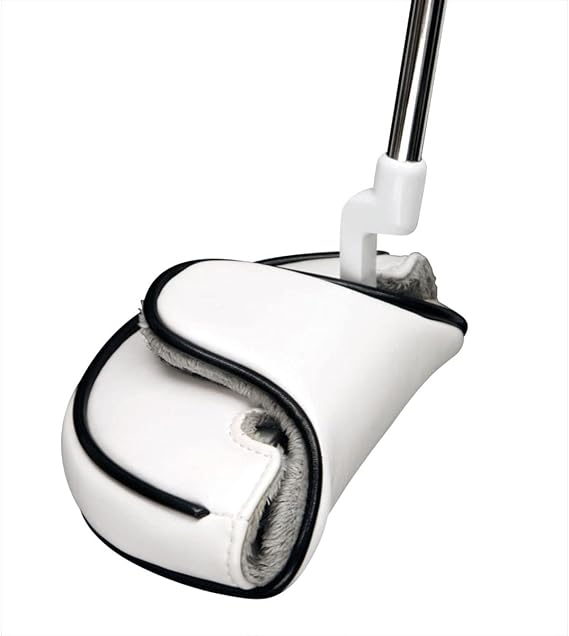 Hireko Golf White Mallet Putter Cover