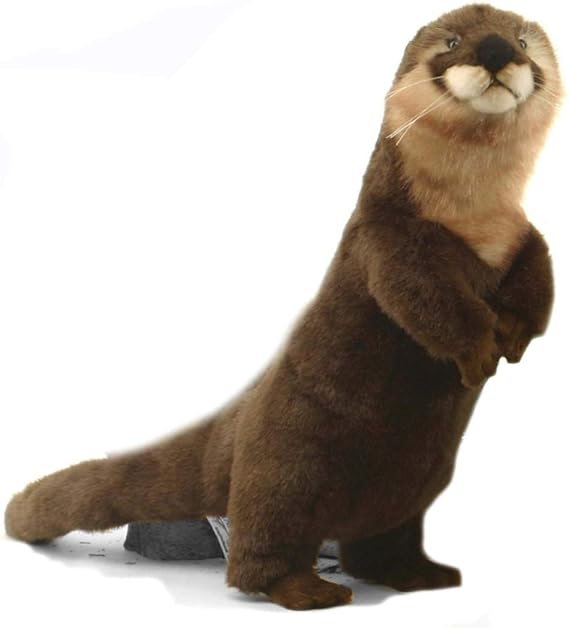 Hansa 3814 Sitting River Otter Plush Soft Toy 24cm