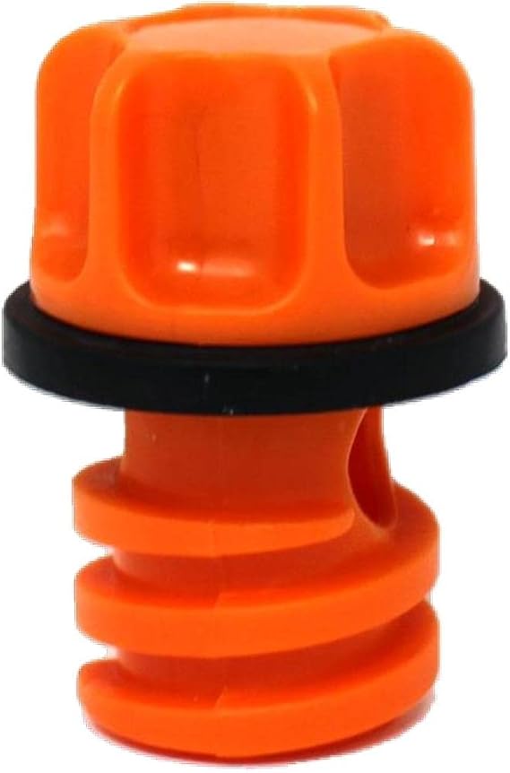 JSP Manufacturing Cooler Drain Plug & Gasket Assembly Orange Compatible with Yeti, RTIC, ORCA, OVO, Bird Dog Coolers 70QT 110QT