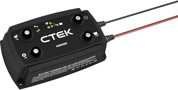 CTEK D250SE Dual Input 20A Charger with Selectable Charging Voltage