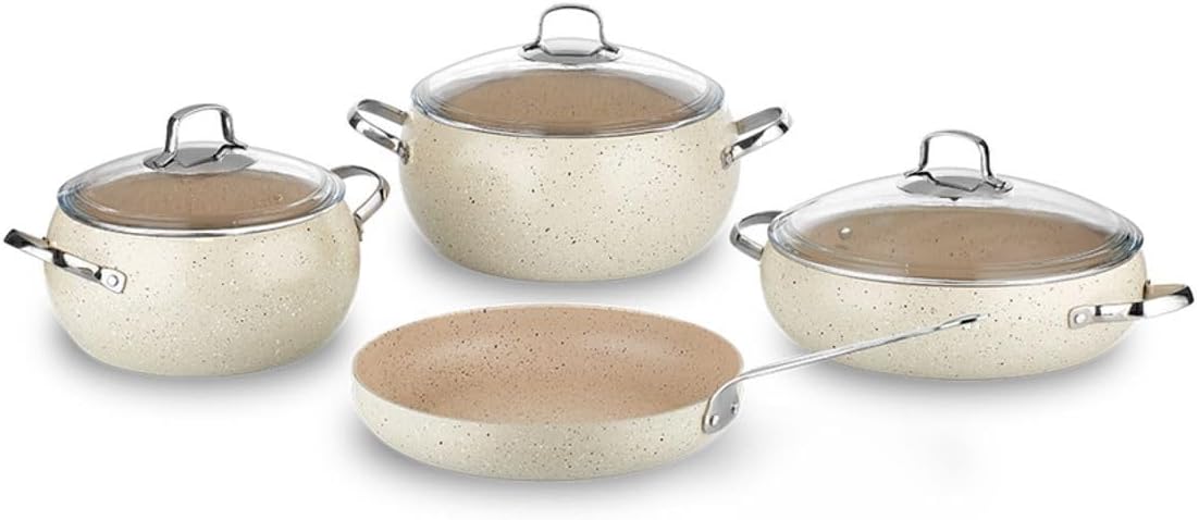 Korkmaz Mondea 7 Piece Cookware Set