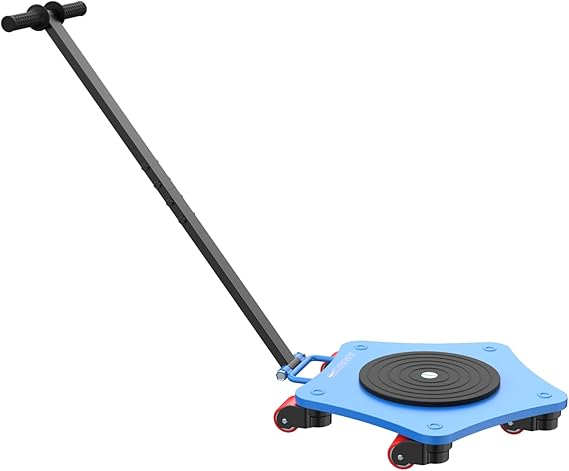 Machine Skates, 8800 lb Heavy Duty Machinery Mover, 5 PU Rollers