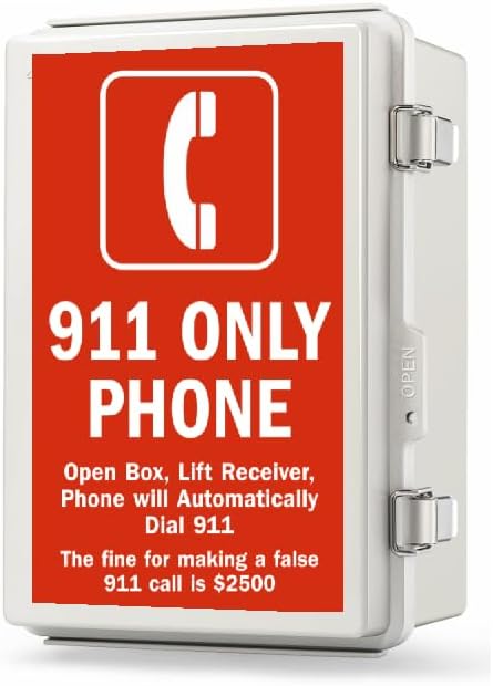 Weatherproof Emergency Phone Box