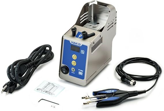 Hakko FT802-03 - Digital Thermal Wire Stripper with Tweezer Style Handpiece (Blades Sold Separately)