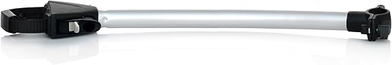 Atera 022632 Spacer for Strada rear carrier - aluminium, holding arm for 3rd bike, frame holder tube length 46.7 cm