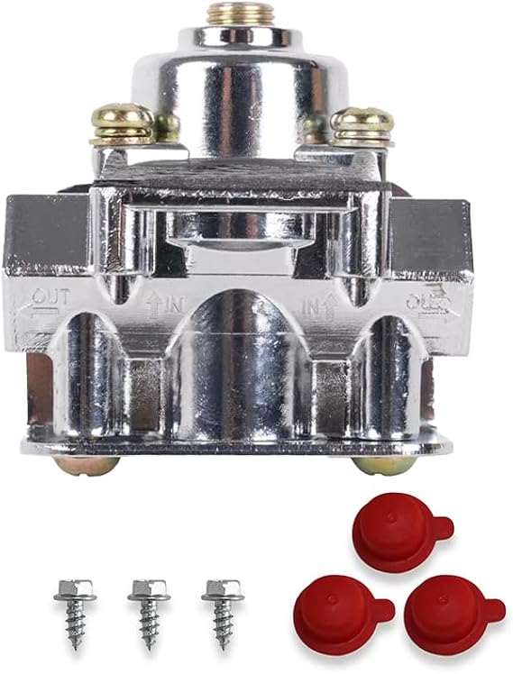 1-4 PSI 12-804 12804 Low Fuel Pressure Regulator Fit for Holley Quick Fuel Carburetor Carb