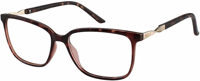 Elle Women's Eyeglasses EL13419 EL/13419 TT Tortoise Full Rim Optical Frame 54mm