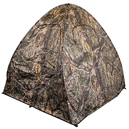 Ameristep Gunner Lightweight Durable 58 x 56 x 57 Compact Size 1-Person Capacity Portable Spring Steel Hunting Ground Blind