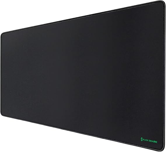 Black Shark Manta P3 Gaming Mouse Pad XL 900 x 400 x 4 mm Desk Mat with Waterproof Surface and Mouse Mat Non-Slip Rubber Base Black