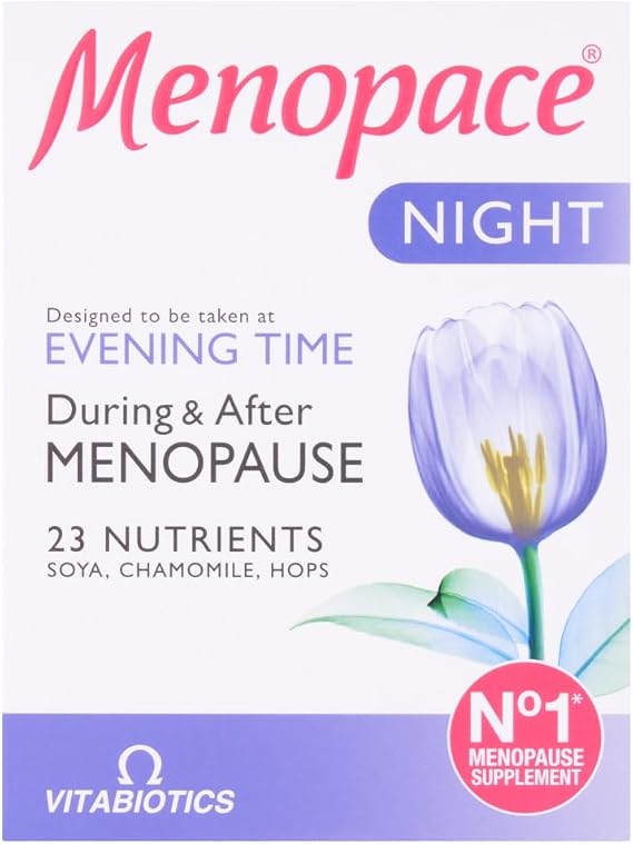 Vitabiotics Menopace Night - 30 Tablets