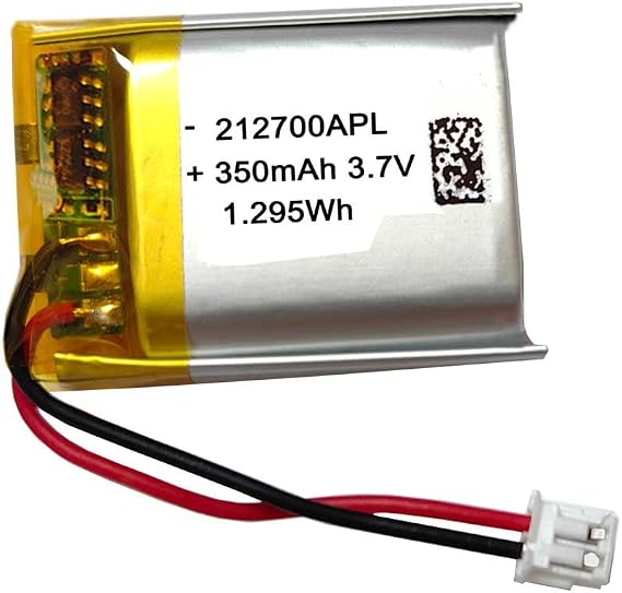AOLIKES 3.7V 350mAh Battery Replacement for Bousnic Shock P-Collar 650 Remote, Electronic Pet Training Collar 650 Transmitter Battery