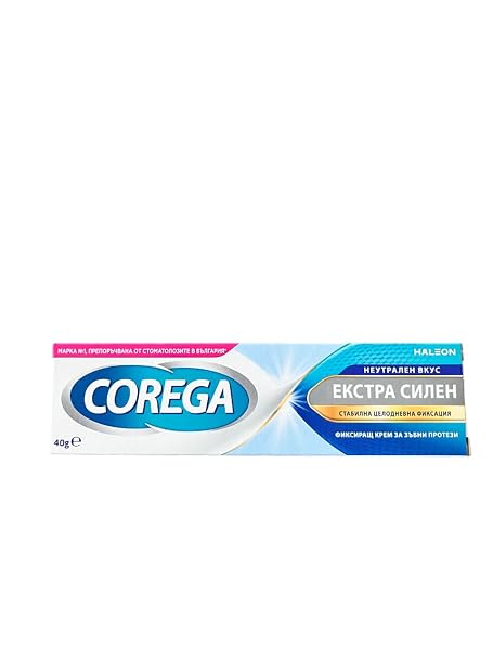 Corega Ultra Neutral Denture/ Third Teeth Adhesive Cream 40g No Artificial Dyes and Flavours