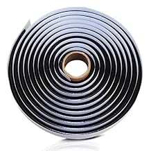 15FT Butyl Rope Butyl Rubber Sealant Tape for RV Car Headlamps Window Door Windshield, Black Waterproof Butyl Seal Tape- 3/8" X 15'(4.5m)