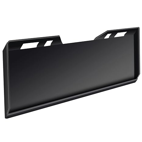 Universal Quick Tach Mount Plate Attachment 1/4" Thick Skid Steer Loader Compatible with Skid Steers or Tractors
