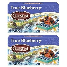 Celestial Seasonings Herb Tea True Blueberry 20 Bag (Pack of 2)