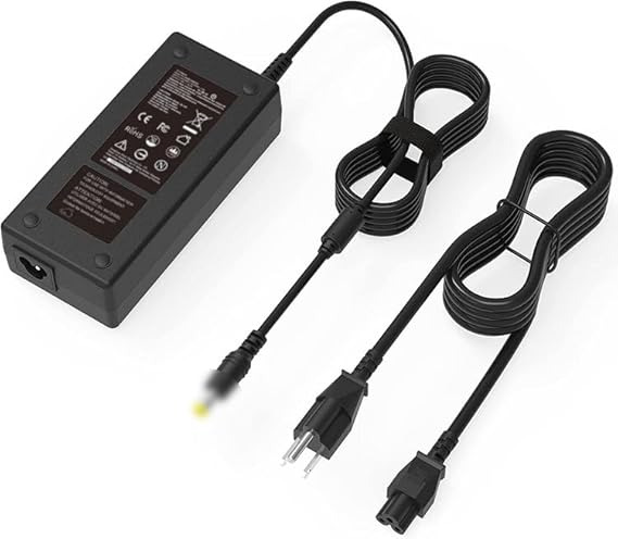 19V AC/DC Adapter Compatible with EDAC Model EM11011M EM11011M-190 EM11011M190 EDACPOWER ELEC SN 222001124 000182 +19V DC19V 19VDC Power Supply Cord Battery Charger (Barrel Round Connector)