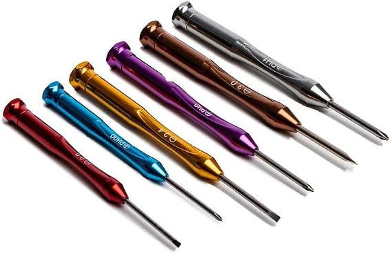 Huron Precision Jewelers Screwdriver 6 Pc Set w/Box