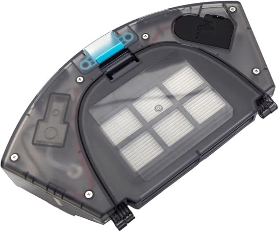 GLOBALHUT 2-in- Water Tank Dust Bin for EXVAC900 EXVAC900S, Homend 1287H, Plus Robot Vacuum Parts