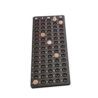 S&S Worldwide Bingo Masterboard for up to 78 Bingo Balls. Two-Piece Plastic Board Snaps Together. Bingo Balls Not Included. 17-14 x 6-34.