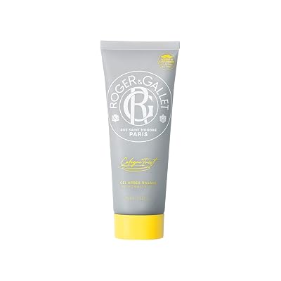 ROGER & GALLET | Cologne Twist After Shave Gel | Fresh Citrus & Aromatic Herbal Scented Aftershave For Men 2.5 oz