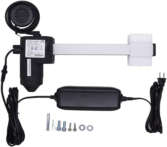 Fromann Power Recliner Lift Chairs Limoss 450312 Actuator Motor Replacement Kit with Hand Control, Power Supply and Cable Cord
