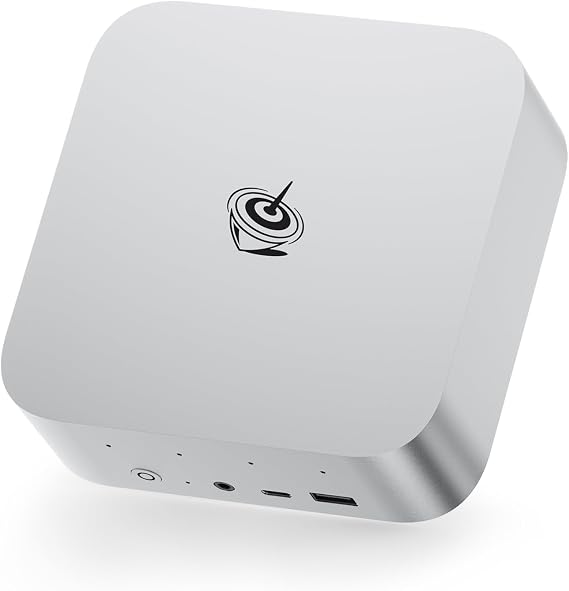 Beelink SER9 AI Mini PC, AMD Ryzen AI 9 HX 370(up to 5.1GHz) 12C/24T, Mini Computer 32GB LPDDR5X RAM 1TB NVMe PCIe4.0x4 SSD, Mini Desktop PC Built-in MIC/Speakers/USB4/WiFi6/BT5.2/2.5G