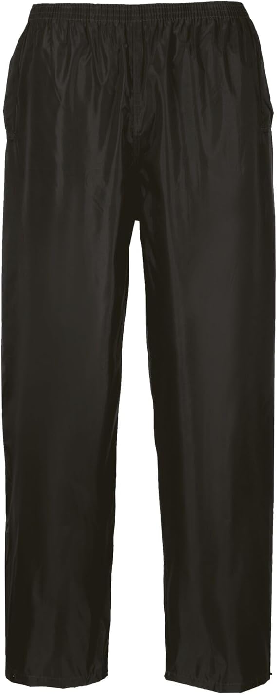 Portwest S441 Rain Trousers Machine Washable Waterproof Fabric Sealed Seams