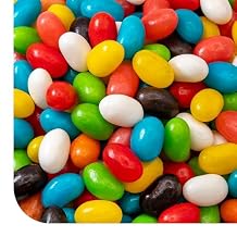 Jelly Beans - 2 Pound Pack - Chewy Candy - Assorted Fruit & Licorice Flavors - Bulk Jelly Beans for Holiday Buffets, Gift Baskets, Party Favors & Candy Bowls