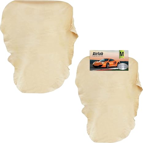 Chamois Cloth for Car, 1 Pack, 35'' x 24'' and Chamois Cloth for Car, 1 Pack, 28'' x 20''