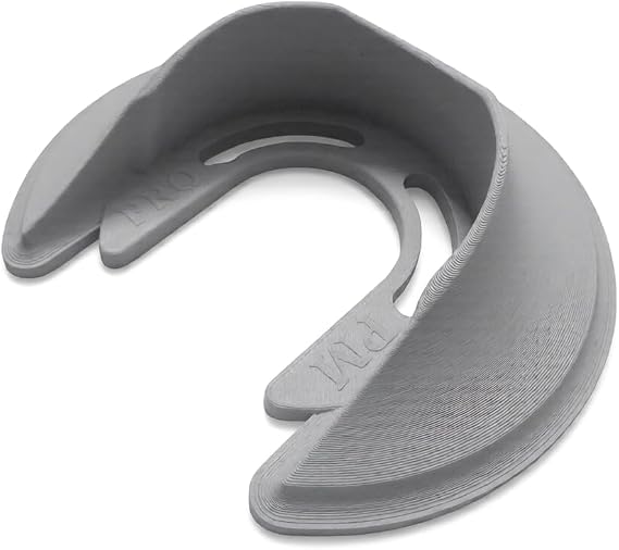 Click-On Stand for Puffco Peak V2, Secure Stabilizing Base Prevent Spills, Broken Glass, Tipped Devices, 4" Wide, New Peak V2 (Grey)
