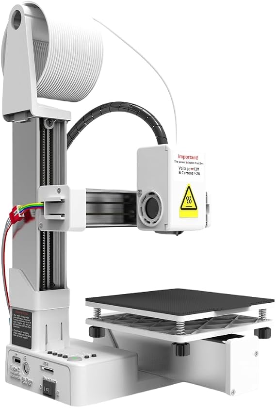 K10 Quiet 3D Printer Small Sized Efficient For Beginners With Easy To Use