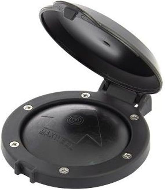 Maxwell Windlass Foot Switch Replacement Bezel Cover - Black