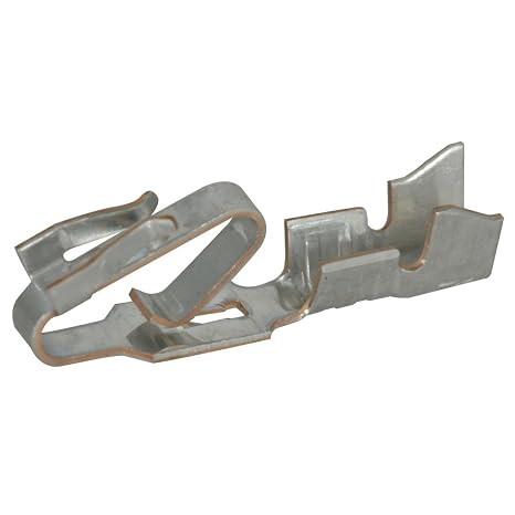 Molex 08-52-0113 Connector, Female, 1 Position, Crimp, Tin Plating, Straight, Cable Mount, 3.3 mm Depth, 13.69 mm L (Pack of 50)