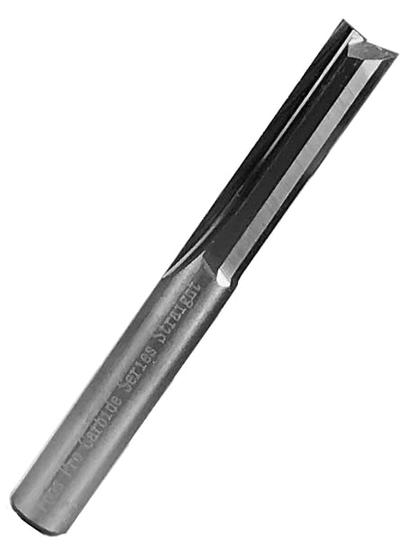 Foos Straight Carbide Router bits - 1/4 Shank - USA Veteran Owned (1/4" Cutting Diameter)